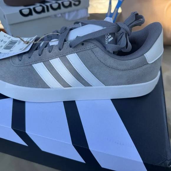 Adidas Black and White Classic Sneakers - Picture 2 of 2